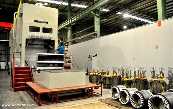 皖南電機控股威能電機公司自動真空連續(xù)浸漆機正式投入使用 皖南電機控股威能電機公司自動真空連續(xù)浸漆機正式投入使用