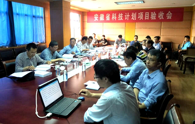 皖南電機(jī)：&ldquo;高速動車組機(jī)車試驗(yàn)臺用異步牽引電動機(jī)的研發(fā)&rdquo;項(xiàng)目驗(yàn)收現(xiàn)場